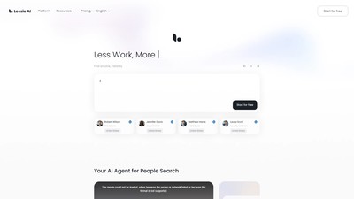 Lessie AI - AI Tool