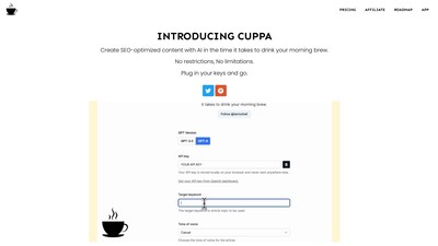 Cuppa - AI Tool