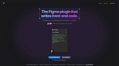Frontender - AI Tool