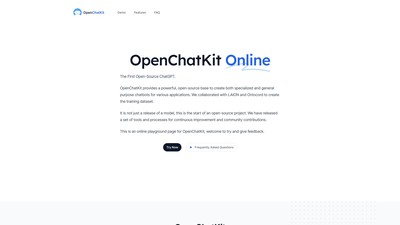 OpenChatKit - AI Tool